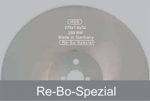 Re-Bo 高速鋼金屬圓鋸片切割不銹鋼